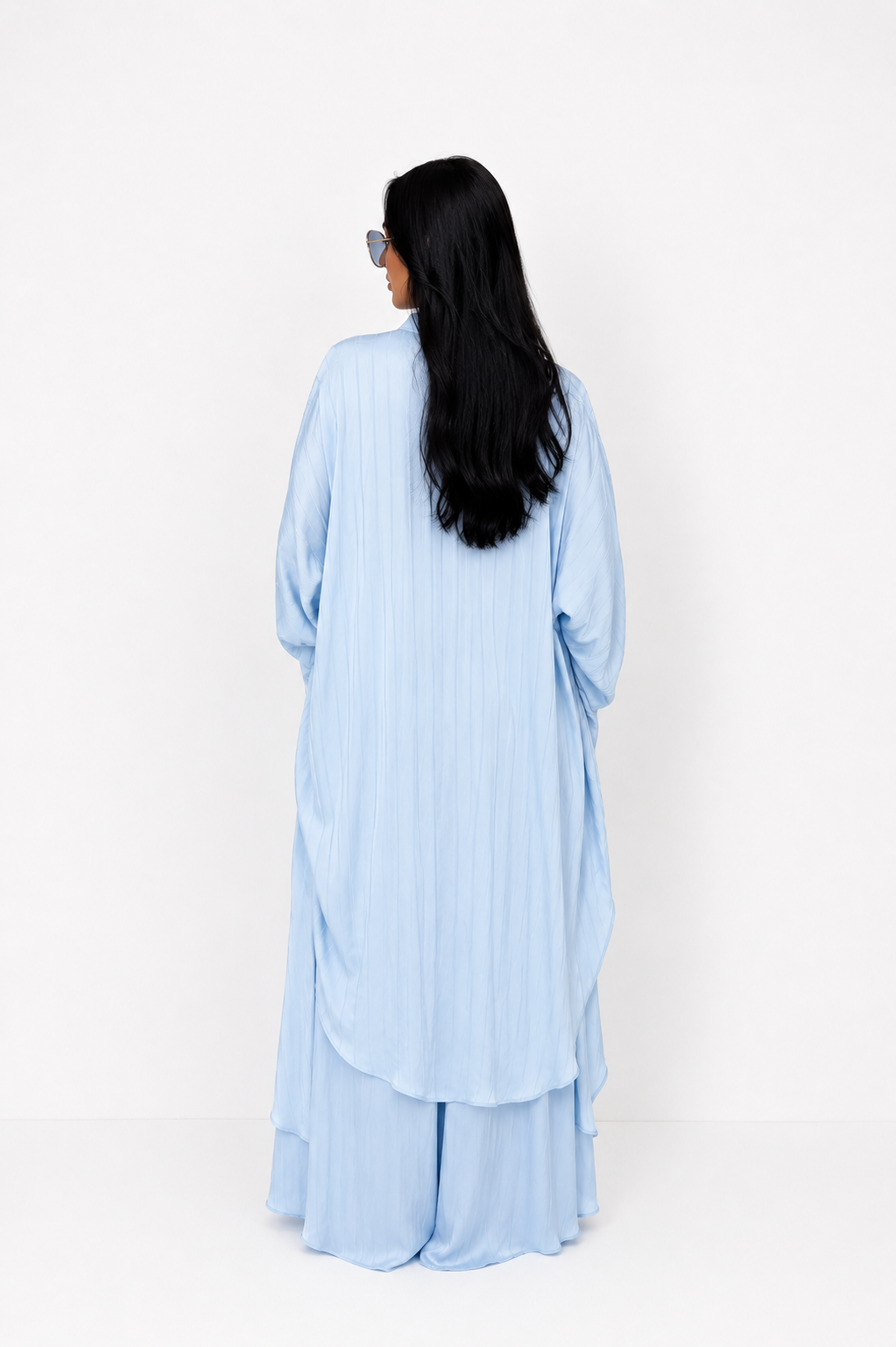 Celeste Luxe Abaya Set