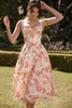 Rosalee peony sundress